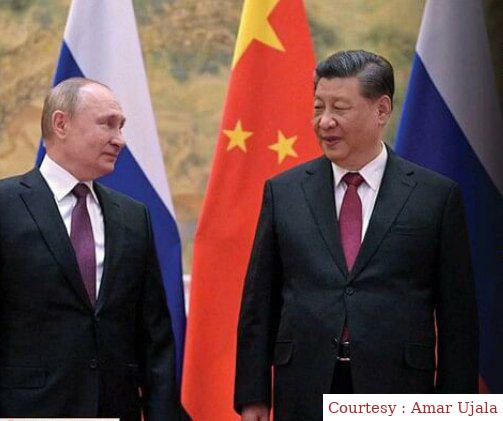 रूस और यूक्रेन के युद्ध को सुलझाने की चीन की कोशिश।