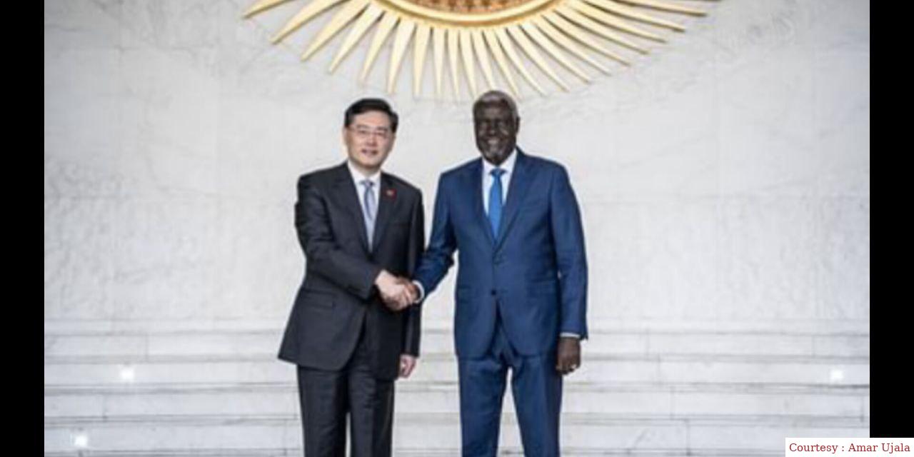 Chinas diplomatic initiative with Africa.