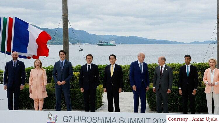 Chinas displeasure with G-7 countries.