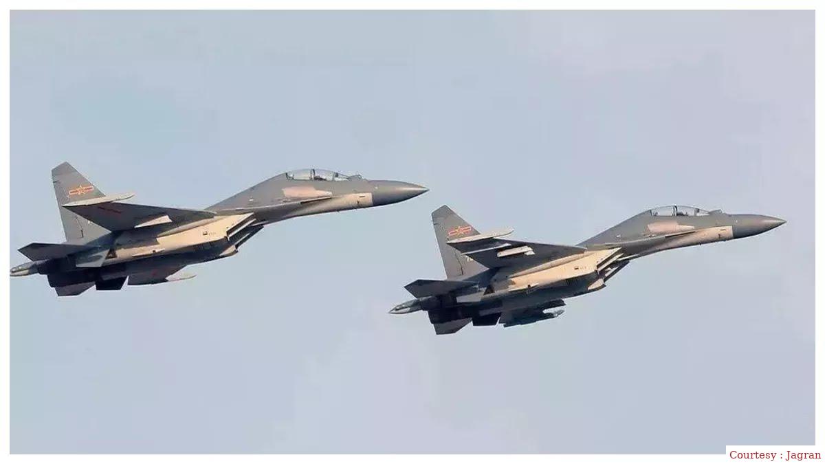 Chinese aircraft tried to infiltrate in Taiwan