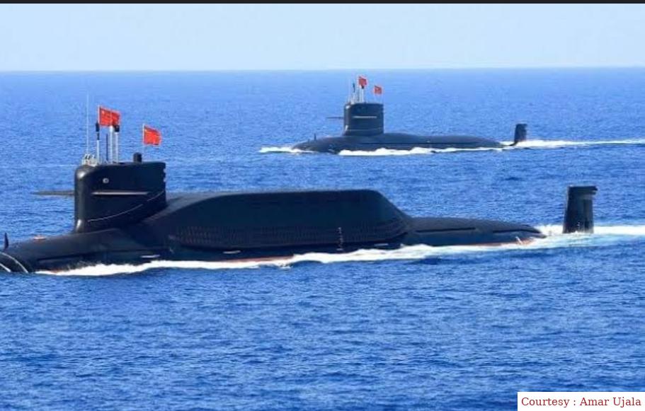 Chinese submarine victim of accident.