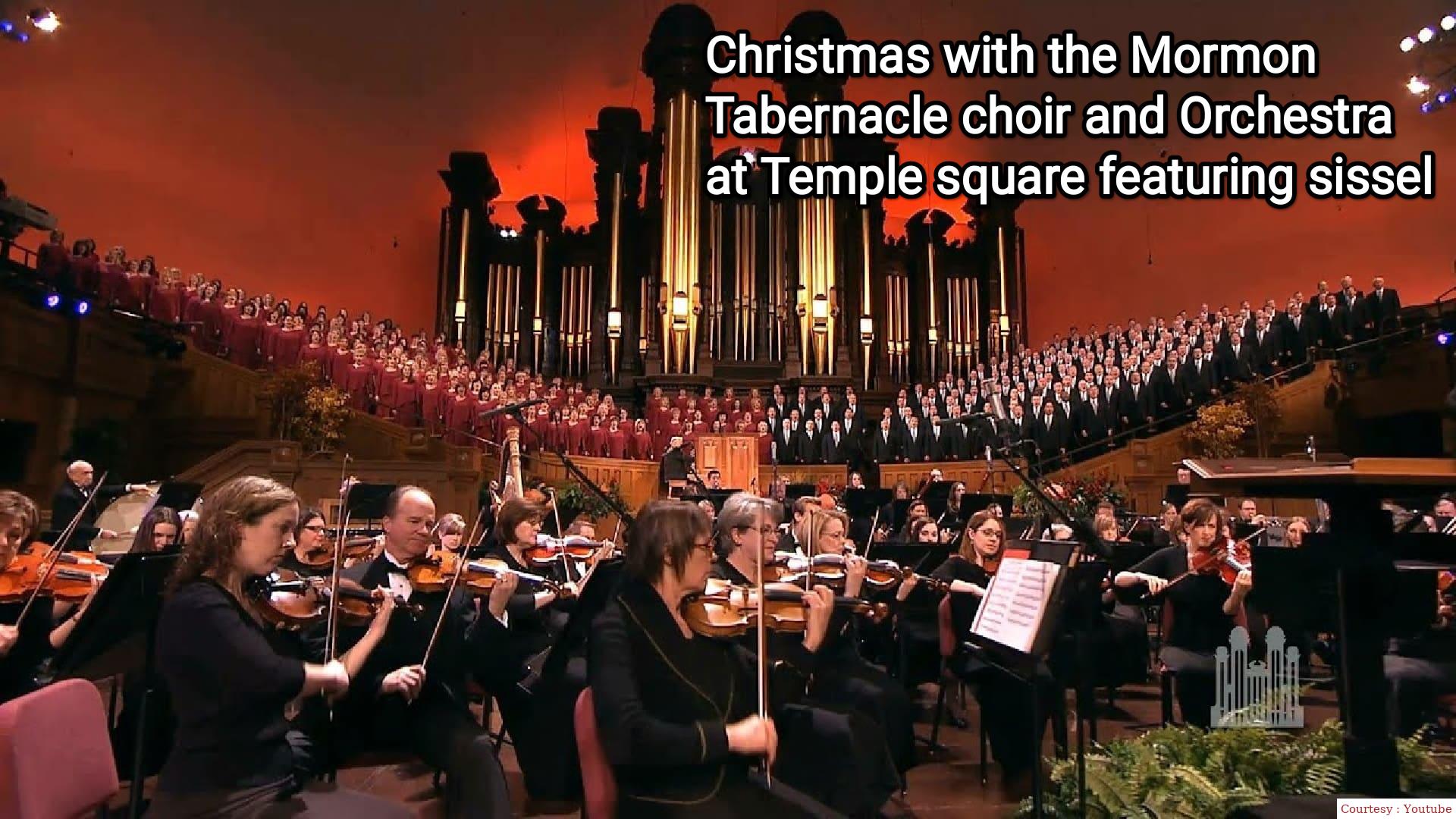 Christmas with the Mormon Tabernacle Choir and Orchestra at Temple Square featuring Sissel