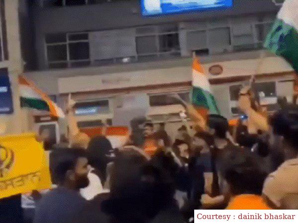 Clashes between Khalistanis and Indians in London due to the tricolor journey on Independence Day.