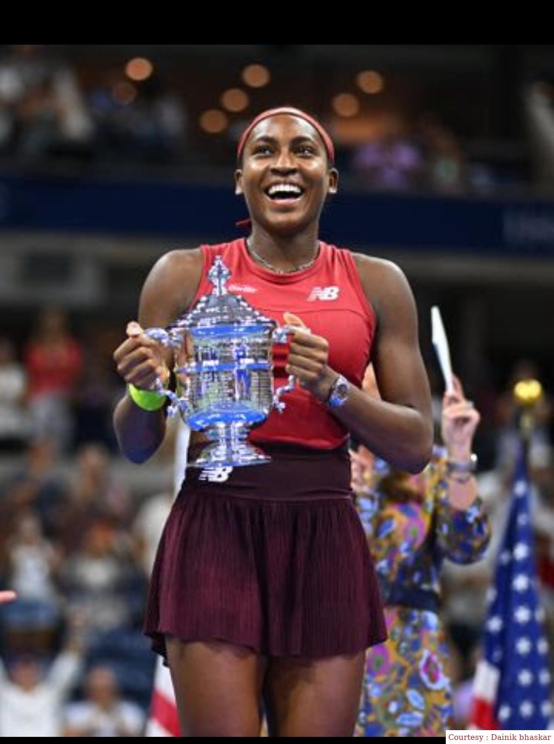 Coco Goff won the US Open title, defeated Arena Sabalenka