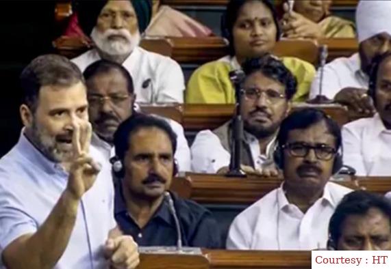 Cong alleged a less screen time for Rahul Gandhi's Lok Sabha speech