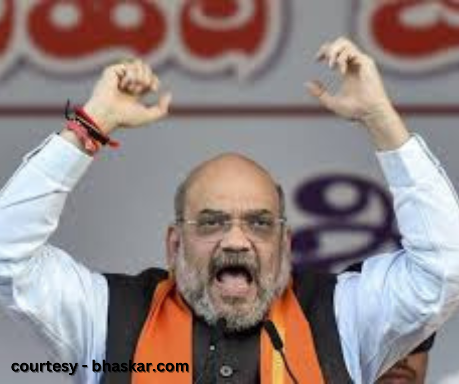 Today is the Home Minister of India, who pasted posters for senior BJP leaders.