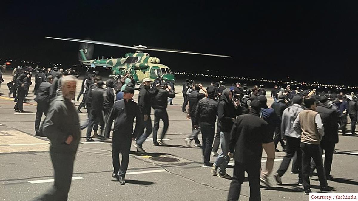 Crowd storms Russian airport to protest flight from Israel; More than 20 people injured