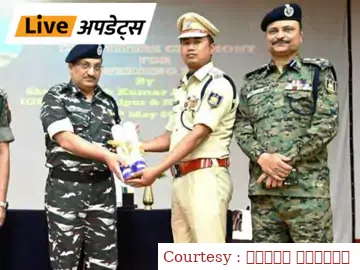 77वें स्वतंत्रता दिवस से पहले साहसी सेना के जवानों को सम्मनित किया गया।