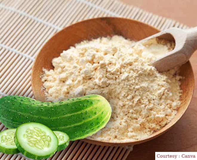 Cucumber and multani mitti will come as glow as facials