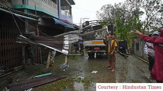 Cyclone Mocha creates havoc in Myanmar