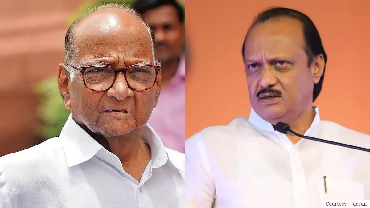 Political temperature rises in Maharashtra, BJPs Ajit Pawar 40 MLA with BJP - Shinde Sarkar.