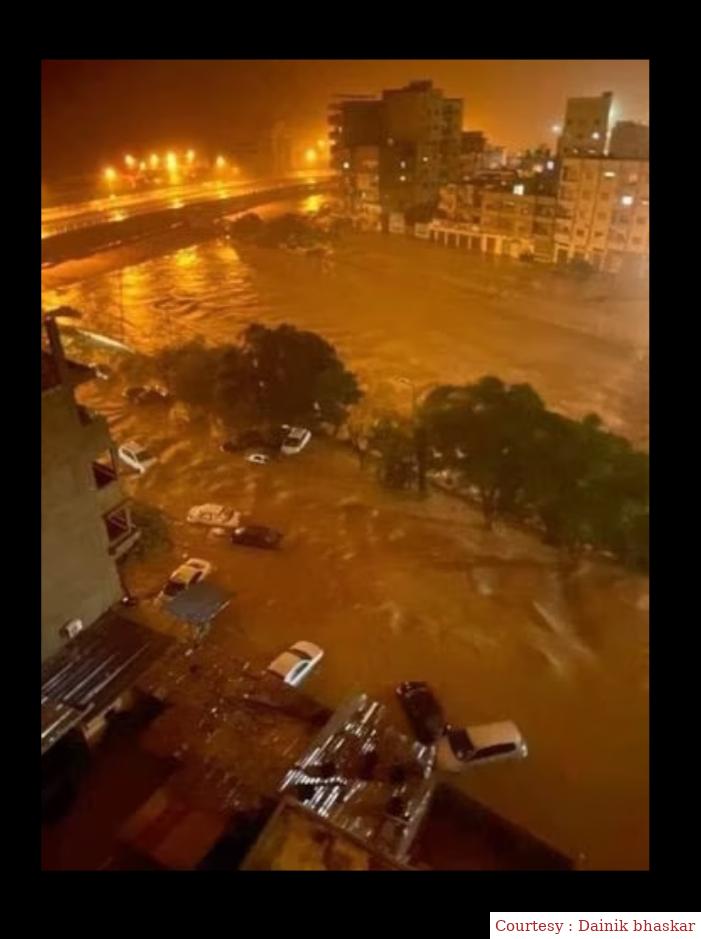 डेनियल तूफान ने लीबिया में मचाया तहलका, 150 लोगों की मौत, 200 लापता