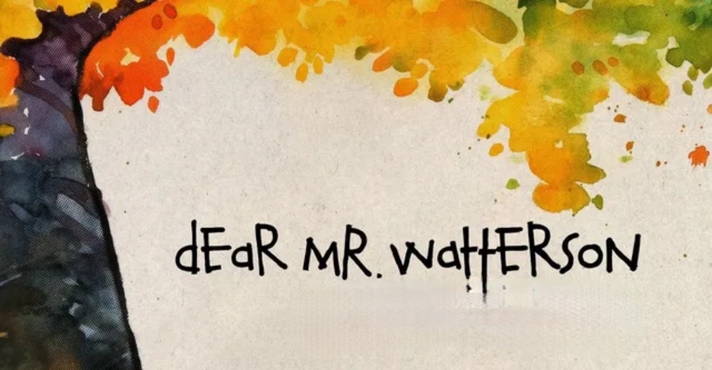 Dear Mr. Watterson