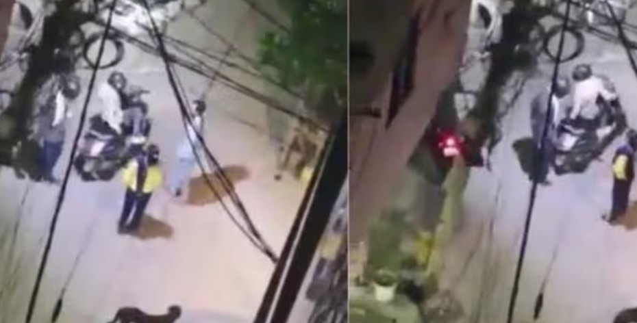 Delhi robbers trying to rob a couple at gunpoint and ended up giving them Rs 100