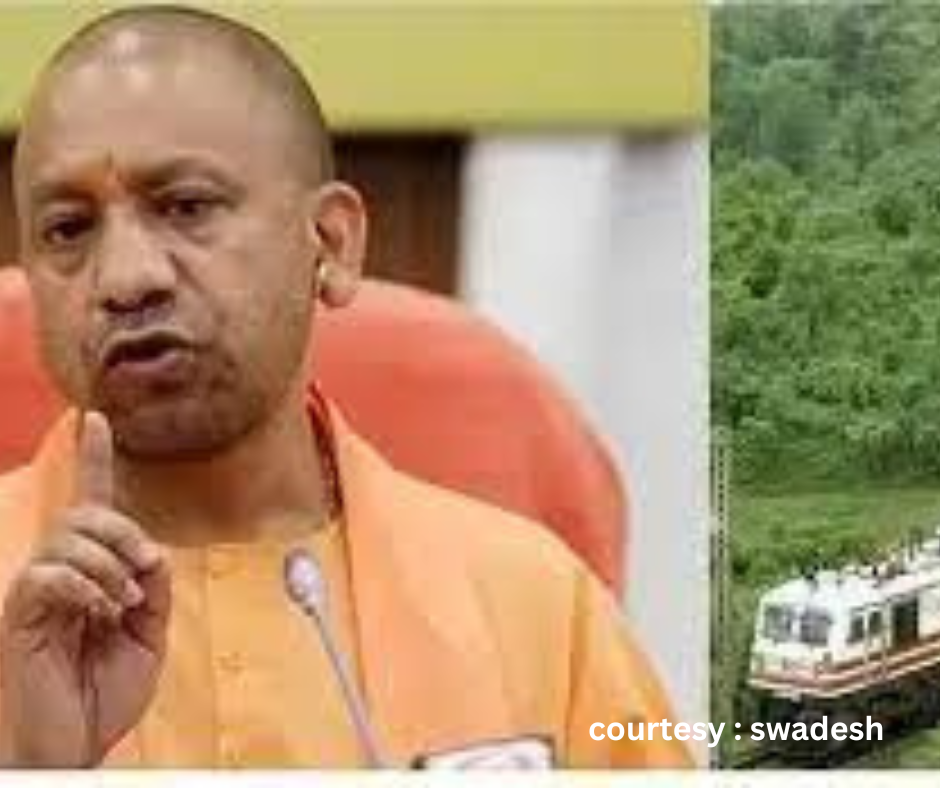 Development of railway connectivity in Uttar Pradesh.