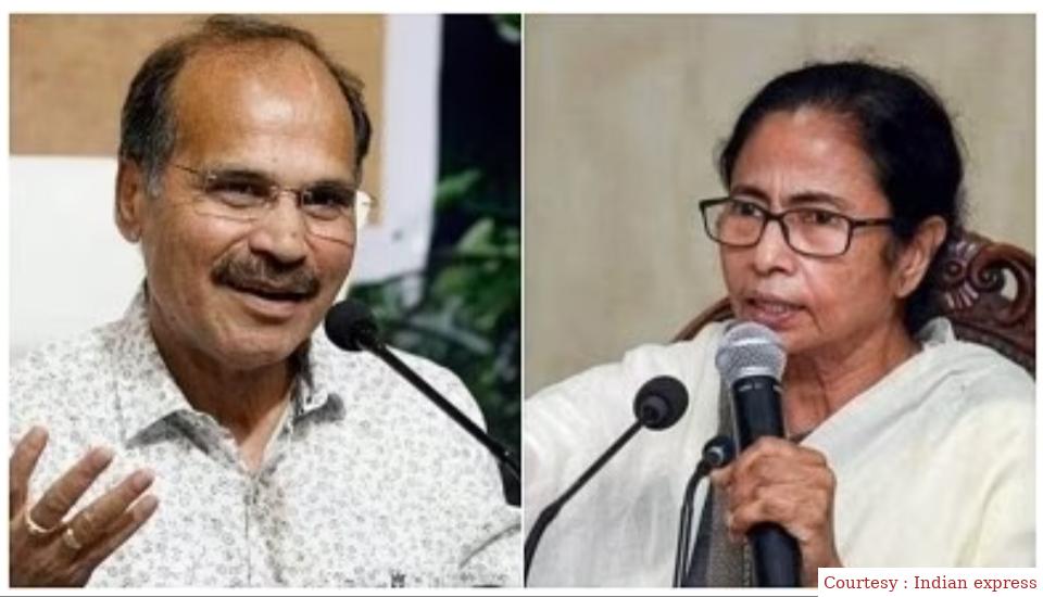 सीट शेयर को लेकर कांग्रेस और टीएमसी में मतभेद।