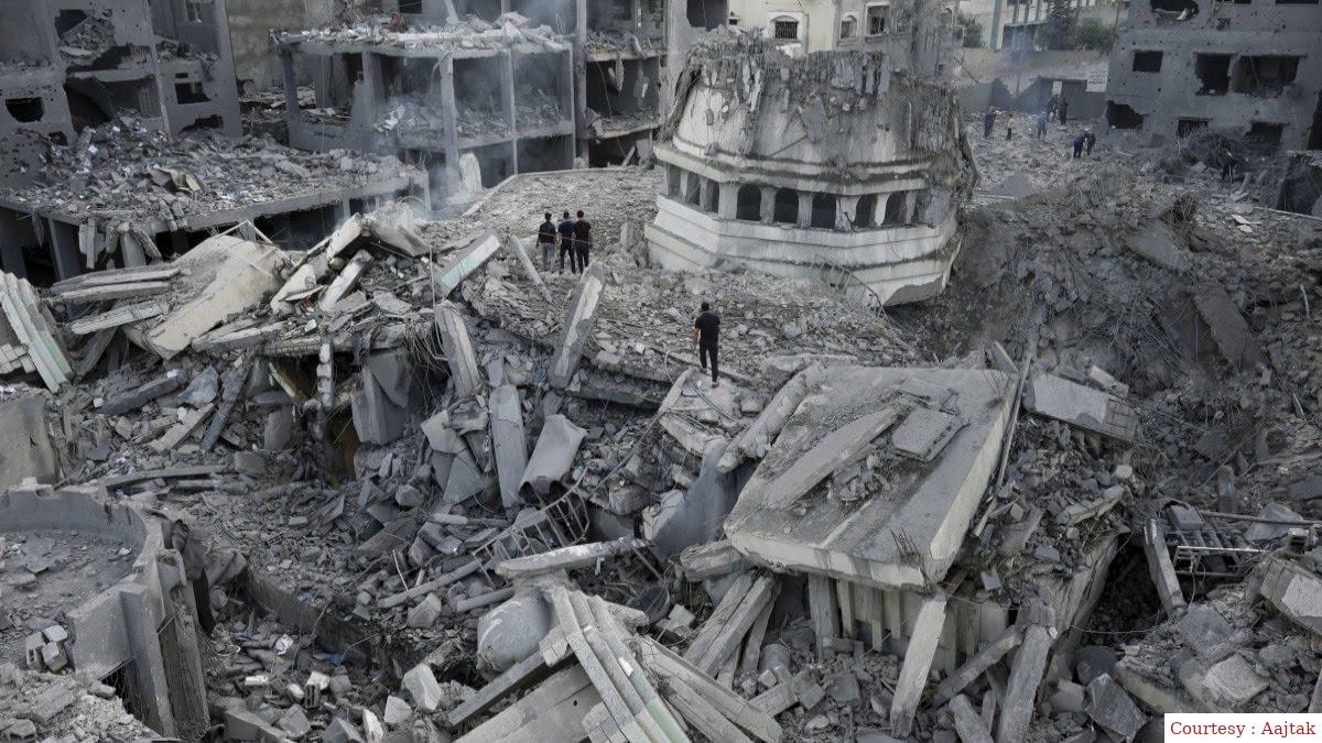 इज़राइल हमास जंग पर मिस्र में हुई देशों की चर्चा।