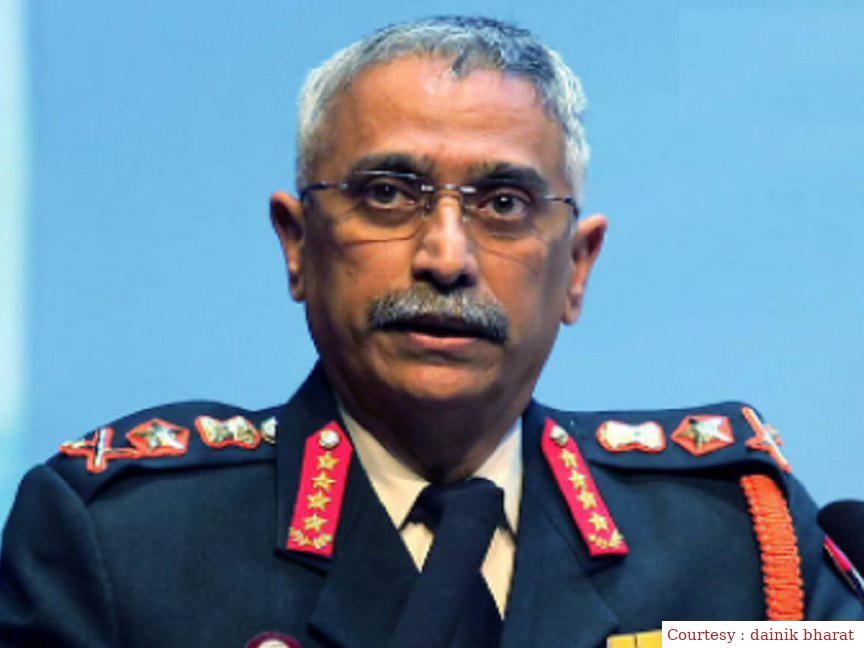 Disputed statement of former Army Chief General of India regarding Manipur violence.