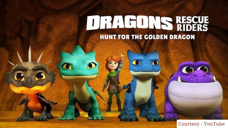 Watch Free  Dragons: Rescue Riders: Hunt for the Golden Dragon Full Movie Online