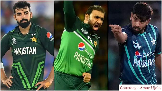 विश्व कप के दौरान पाकिस्तानी क्रिकेटर फलस्तीन के समर्थन में उतरे।