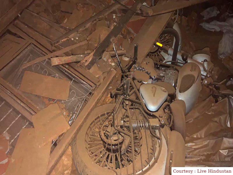 नेपाल में भूकंप ने मचाई तबाही, 128 लोगों ने गवाई अपनी जान।