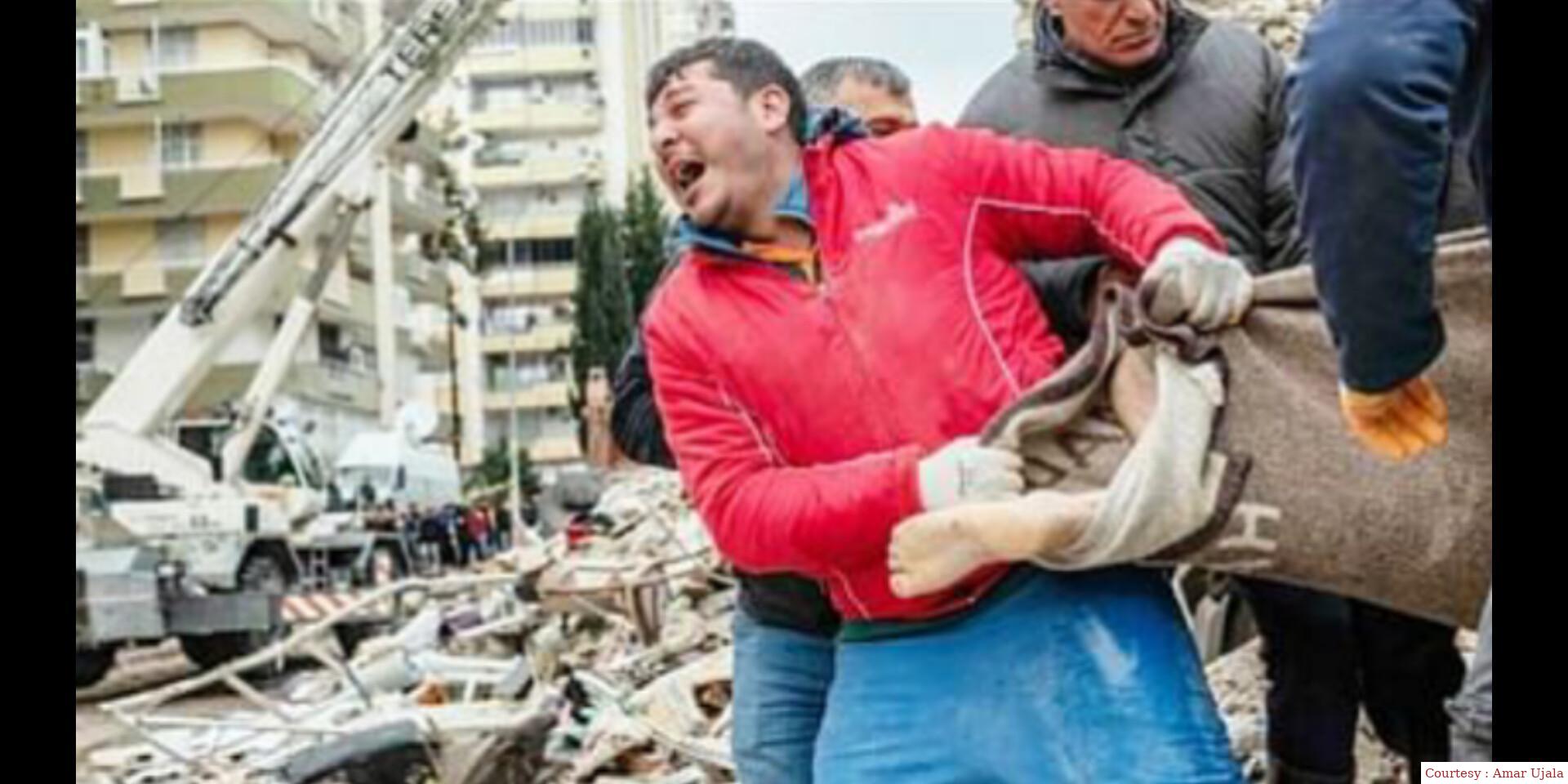 Earthquake tremors in constant Turkas.