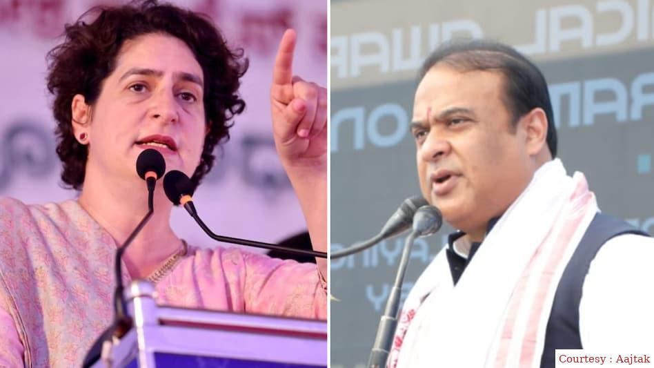 EC notice to Priyanka Gandhi and Himant Biswa