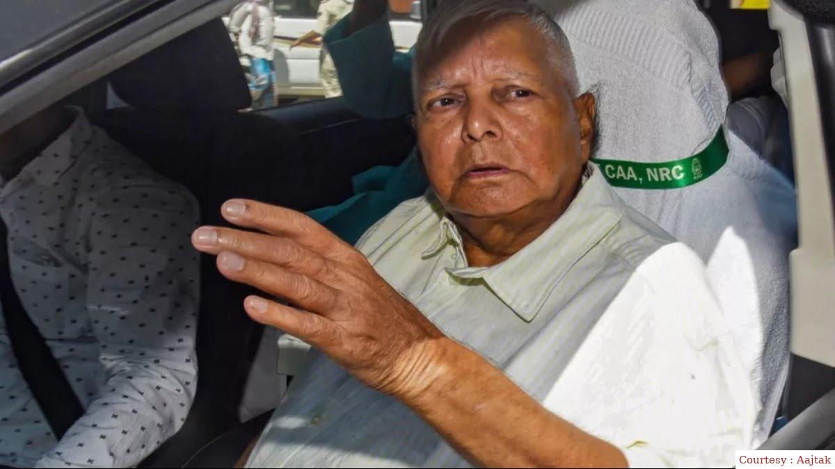 ED interrogation of Lalu Prasad continues for 9 hours