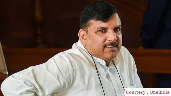 ED raids at Aam Aadmi Party MP Sanjay Singhs house