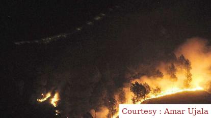 Efforts to get relief from forest fire continue.
