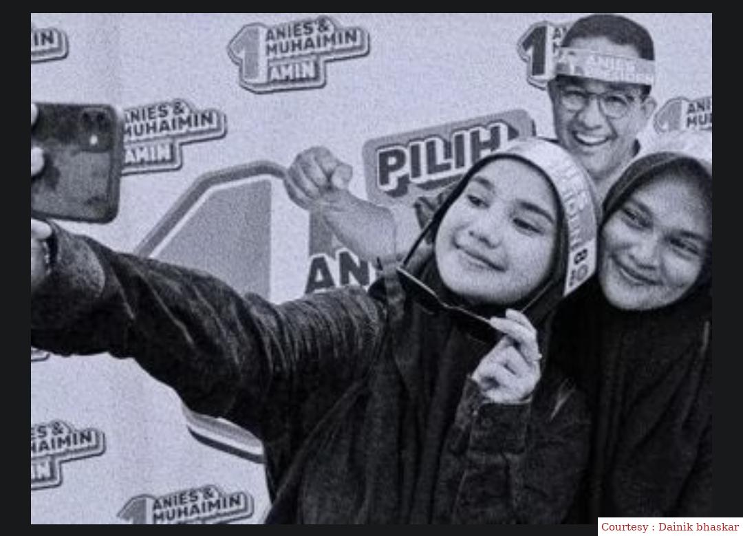 Election campaign on Ticketkok in Indonesia