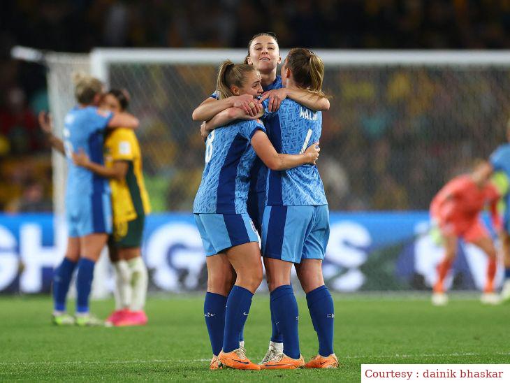 फीफा वर्ल्ड कप के फाइनल में पहुची इंग्लैंड विमेंस की टीम, स्पेन के साथ होगा खिताबी मुकाबला।