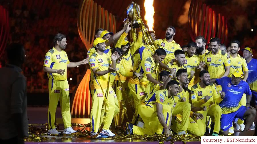 CSK ने 5 वीं आईपीएल चैंपियन खिताब जीता