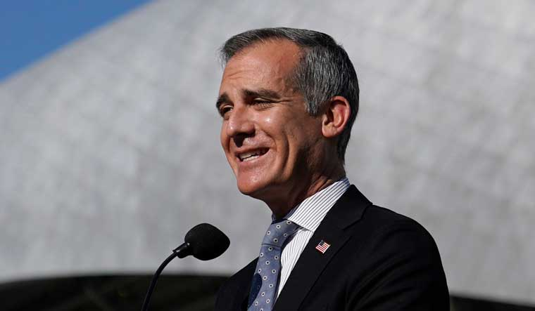 Eric Garcetti become US ambassador to India after gap 2 years