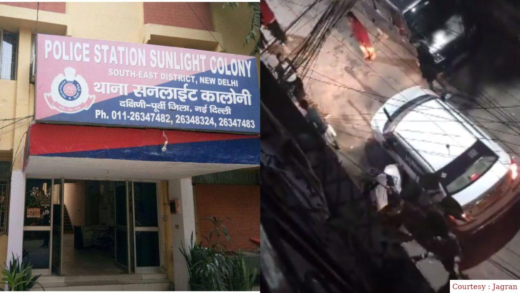 मणिपुर के परिवार से दिल्ली में मारपीट।