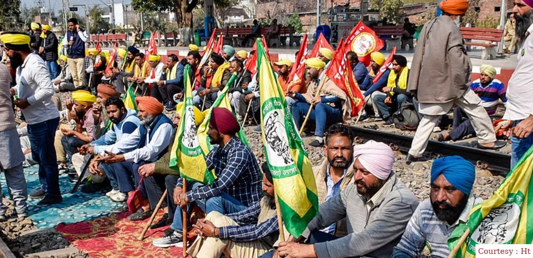 Farmers Plan to Block Trains Today and Hold Third Round of Talks with Government