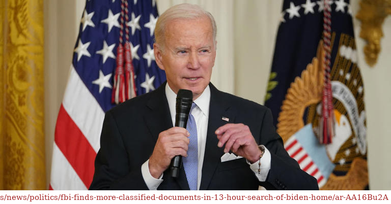 FBI searches Joe Biden's house in Wilmington for 13 hours