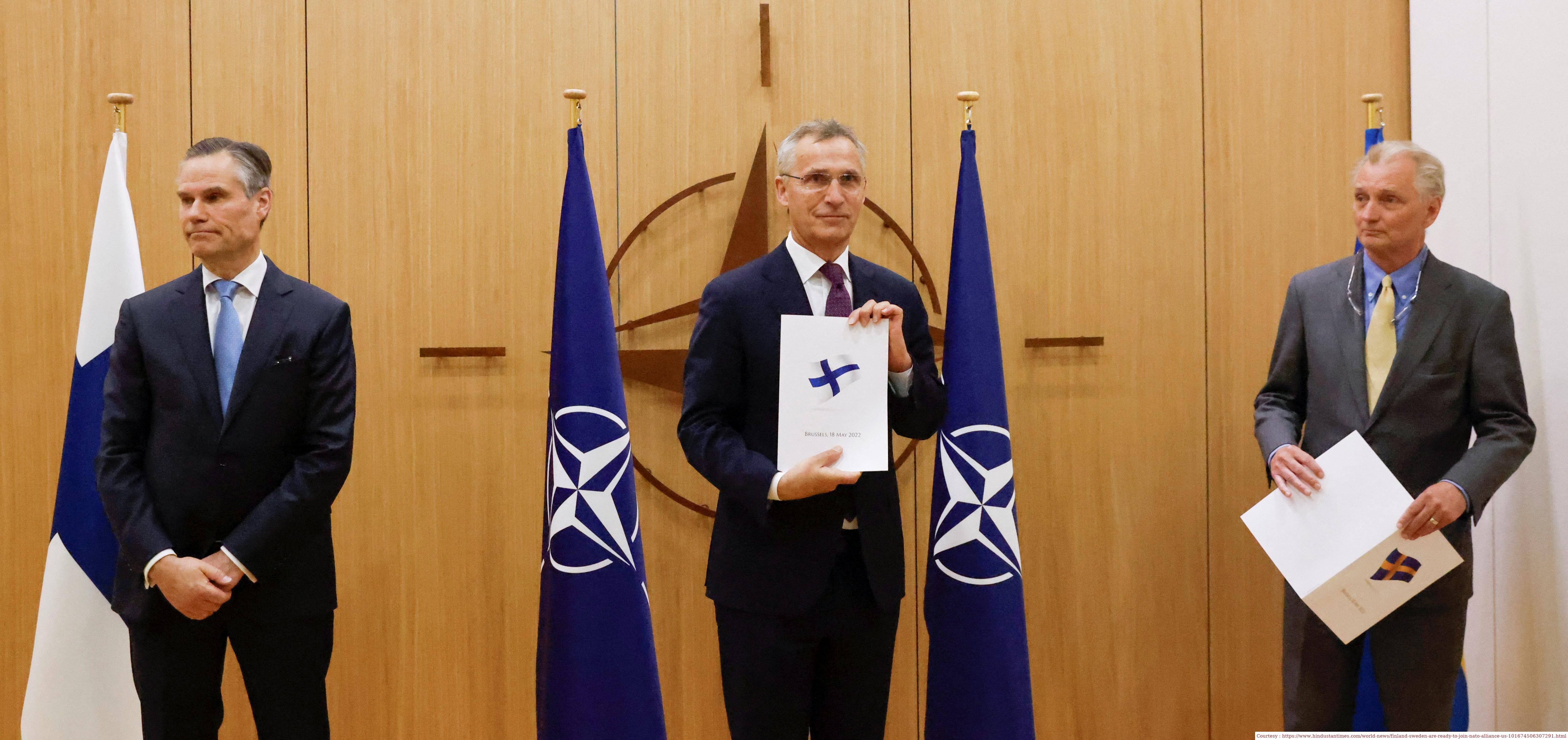 Finland and Sweden are all set to join NATO alliance according to US