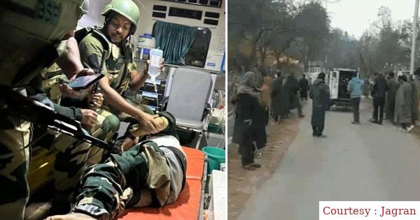 Firing from Pakistan again in Jammu today