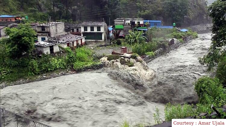 Floods and landslides in Nepal.