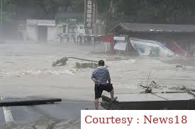Food crisis in China due to flood
