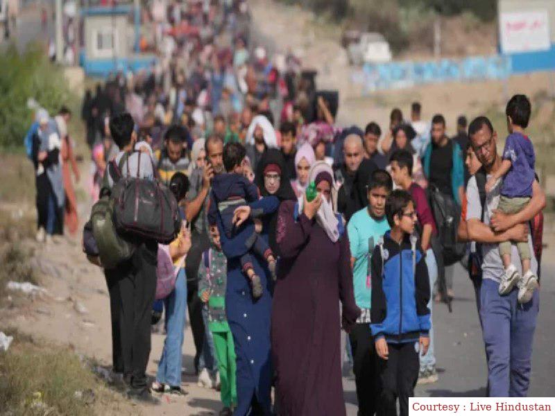 For the first time Israel opened the way to help Gaza.