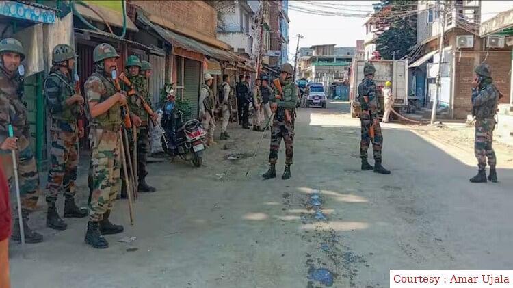 मणिपुर में शांति समिति का गठन।