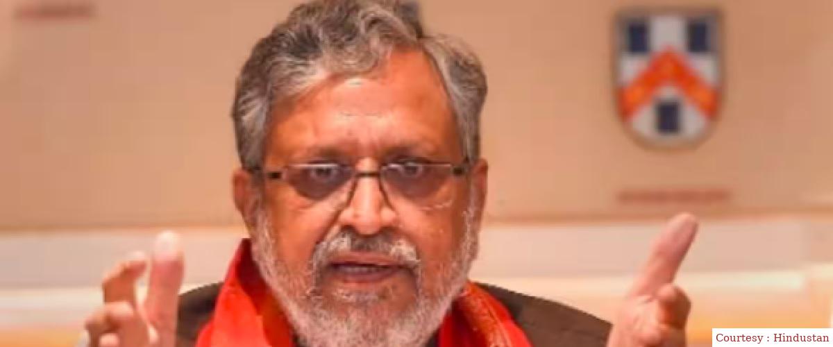 बिहार के पूर्व उपमुख्यमंत्री  सुशील मोदी कैंसर से पीड़ित