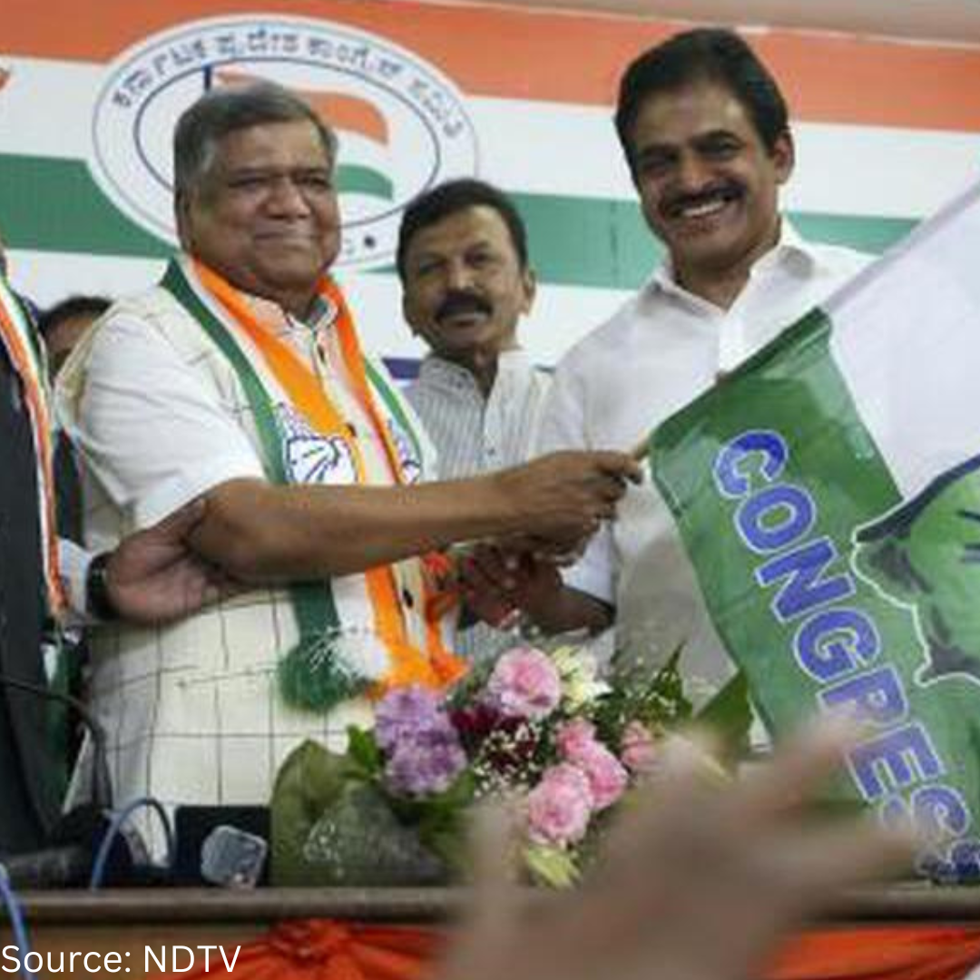 Former CM Jagadish Shettar joined Congress as BJP in Karnataka