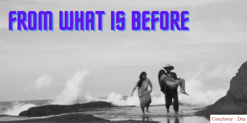 From What Is Before
