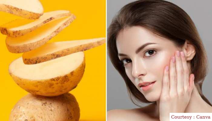 Get bright and glowing skin with potatoes