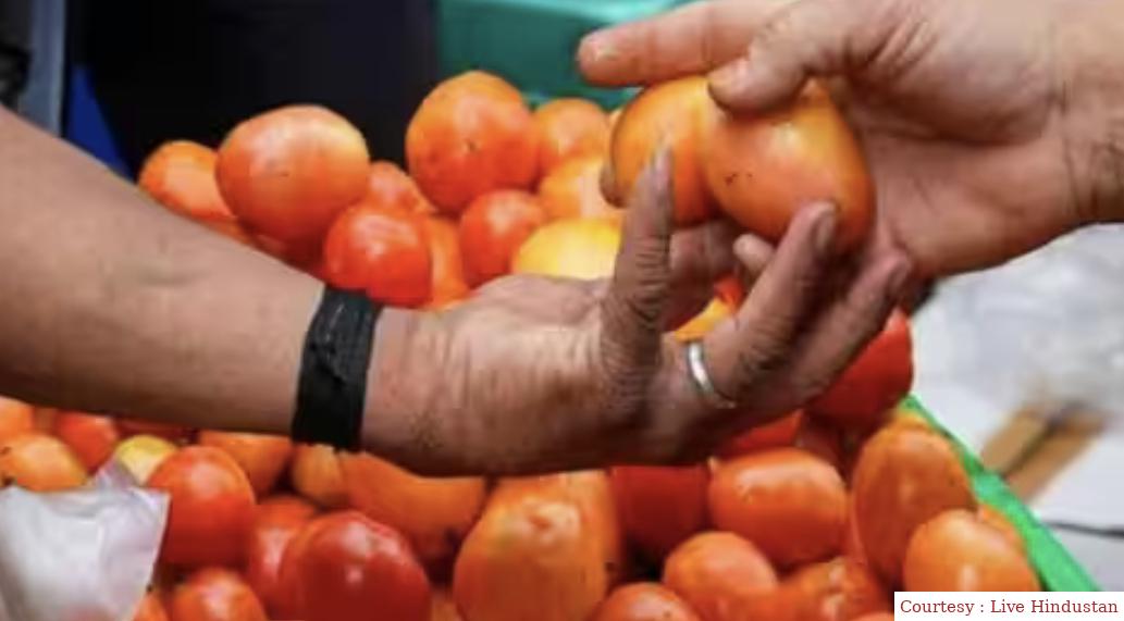 Gold, not silver or rupee, but tomato loot