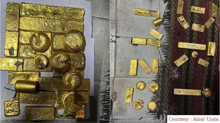 Gold smuggling by hiding in underwear.
