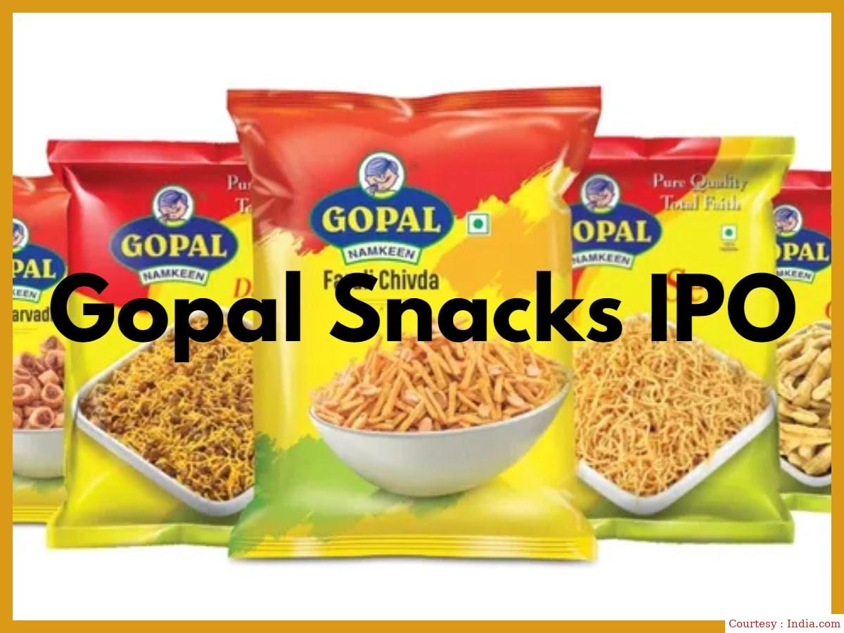 Gopal snacks IPO became open
